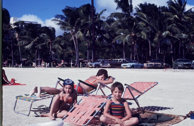 Honolulu 1971. Ahhh! The life.